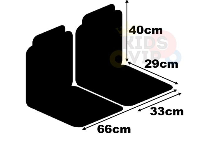 KIDSVIP XXL RIDE ON CAR FOR BIG KIDS 24V 180W RUBBER WHEELS LEATHER SEAT black 46 1