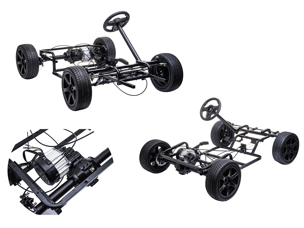 KIDSVIP XXL RIDE ON CAR FOR BIG KIDS 24V 180W RUBBER WHEELS LEATHER SEAT pink 46