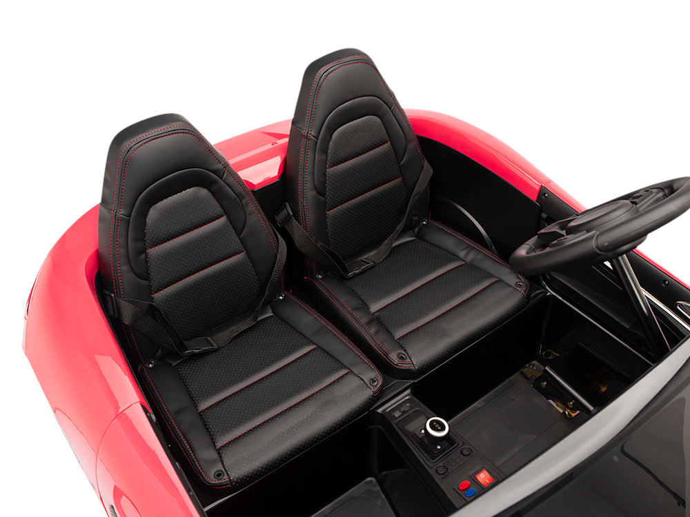 KIDSVIP XXL RIDE ON CAR FOR BIG KIDS 24V 180W RUBBER WHEELS LEATHER SEAT pink 68 1