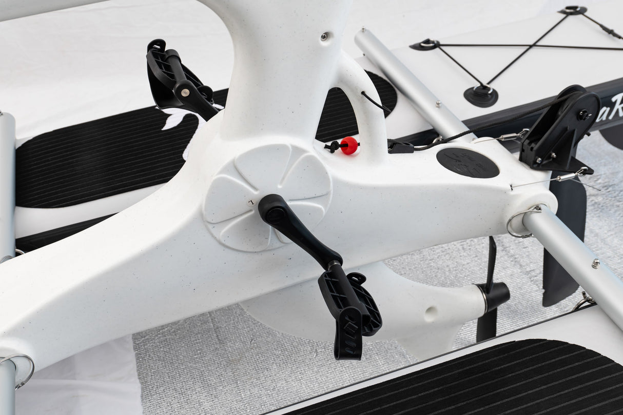 Nautiqua | BORACAY | Premium Catamaran Style Water Bike with Front Pad | 1 Person