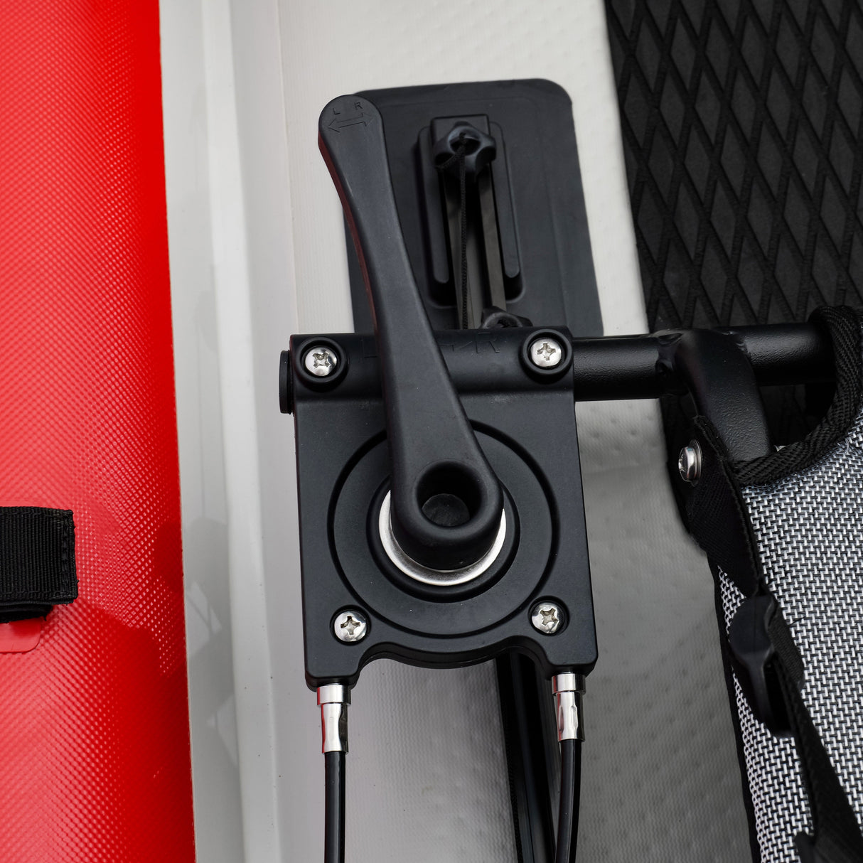 Nautiqua | ARUBA | Deluxe Paddleboard Fishing Pedal Kayak | Red