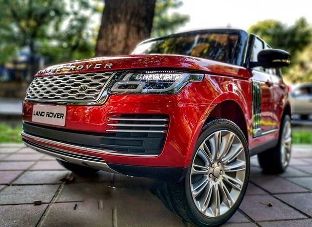 Red 24V XXL Range Rover MP4 Ride-On Car with Remote – Fully Loaded!