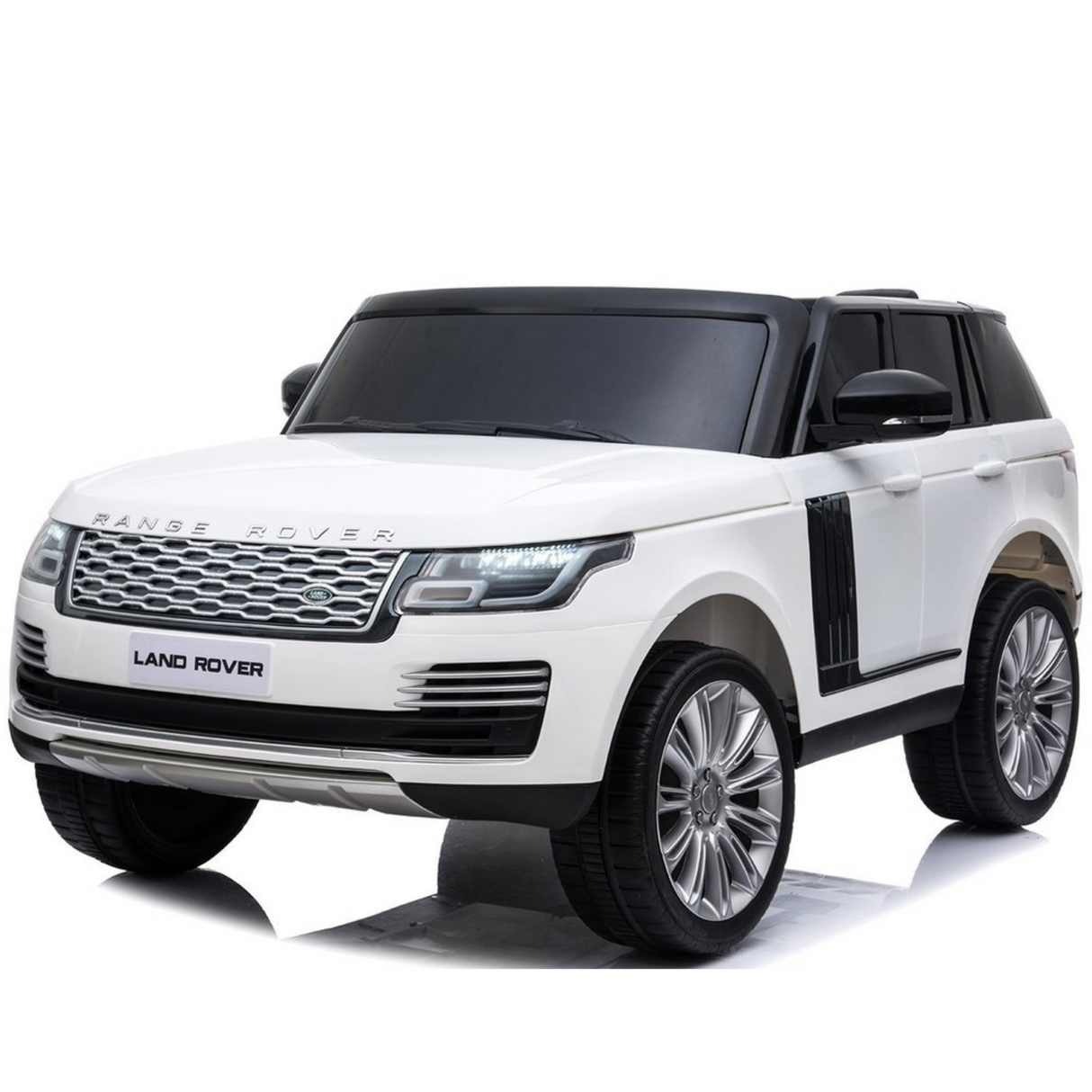 White 24V XXL Range Rover MP4 Ride-On Car with Remote – Fully Loaded!
