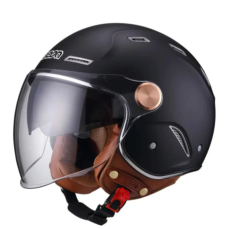 Retro Motorcycle Helmet