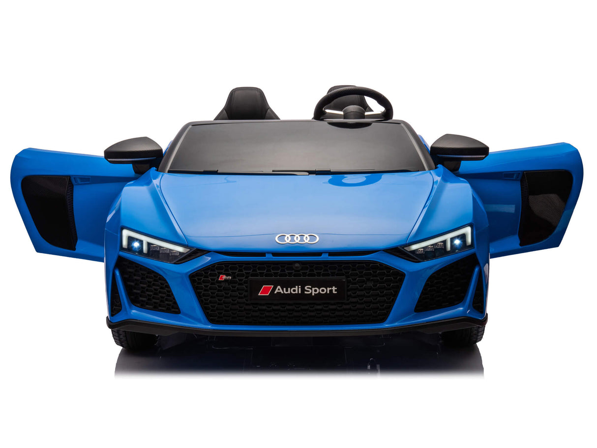 Blue 24V/200W Giant Limited Edition Audi R8 Spyder 2 Seater Ride on Car