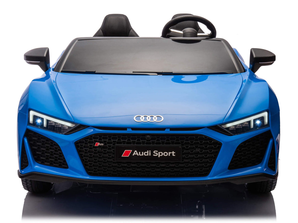 Blue 24V/200W Giant Limited Edition Audi R8 Spyder 2 Seater Ride on Car