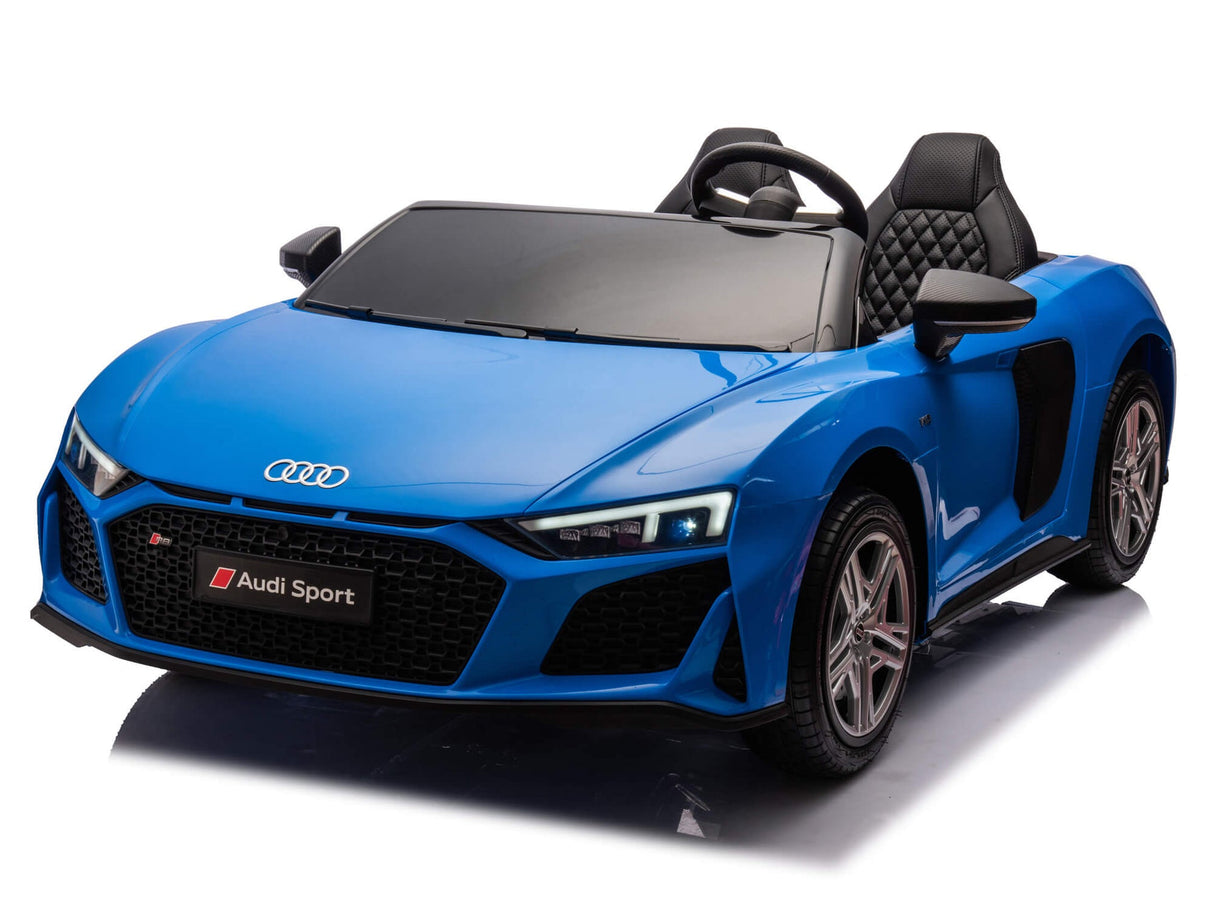 Blue 24V/200W Giant Limited Edition Audi R8 Spyder 2 Seater Ride on Car