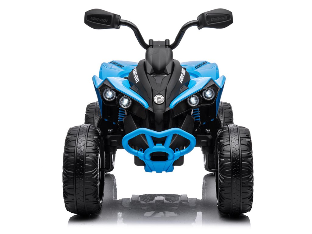 Blue 24V Premium Edition Can-Am Renegade 4WD Ride-On Quad ATV for Kids