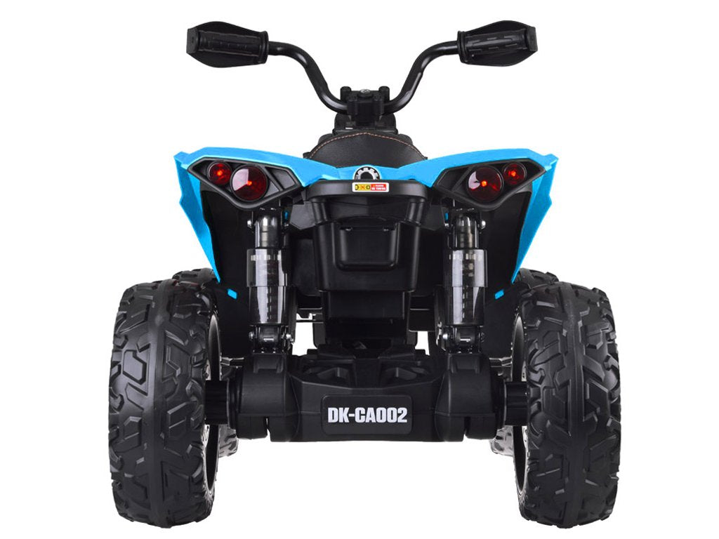 Blue 24V Premium Edition Can-Am Renegade 4WD Ride-On Quad ATV for Kids