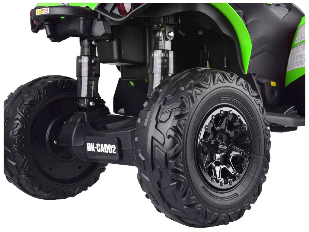 Green 24V Premium Edition Can-Am Renegade 4WD Ride-On Quad ATV for Kids