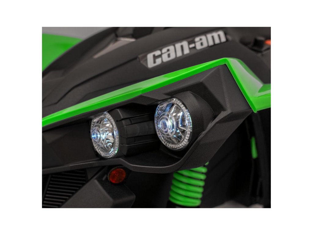 Green 24V Premium Edition Can-Am Renegade 4WD Ride-On Quad ATV for Kids