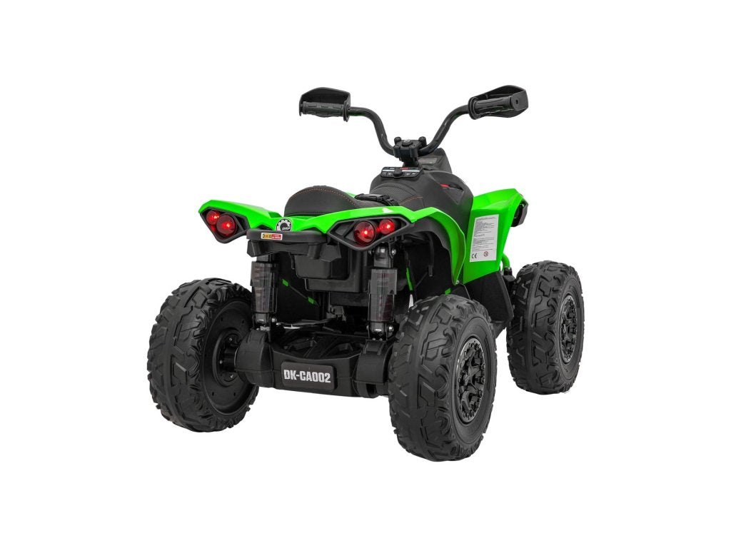 Green 24V Premium Edition Can-Am Renegade 4WD Ride-On Quad ATV for Kids