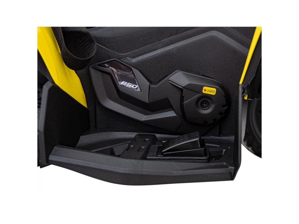 Yellow 24V Premium Edition Can-Am Renegade 4WD Ride-On Quad ATV for Kids