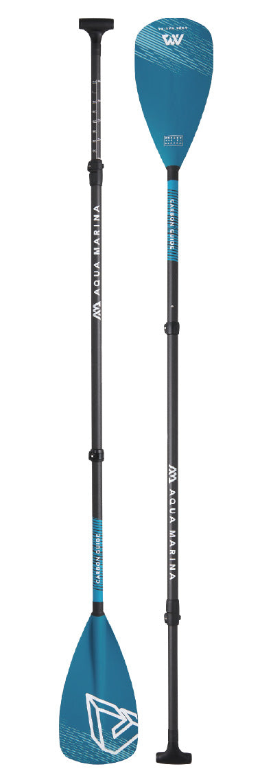 Aqua Marina Carbon Fiberglass SUP Paddle (3-Section)