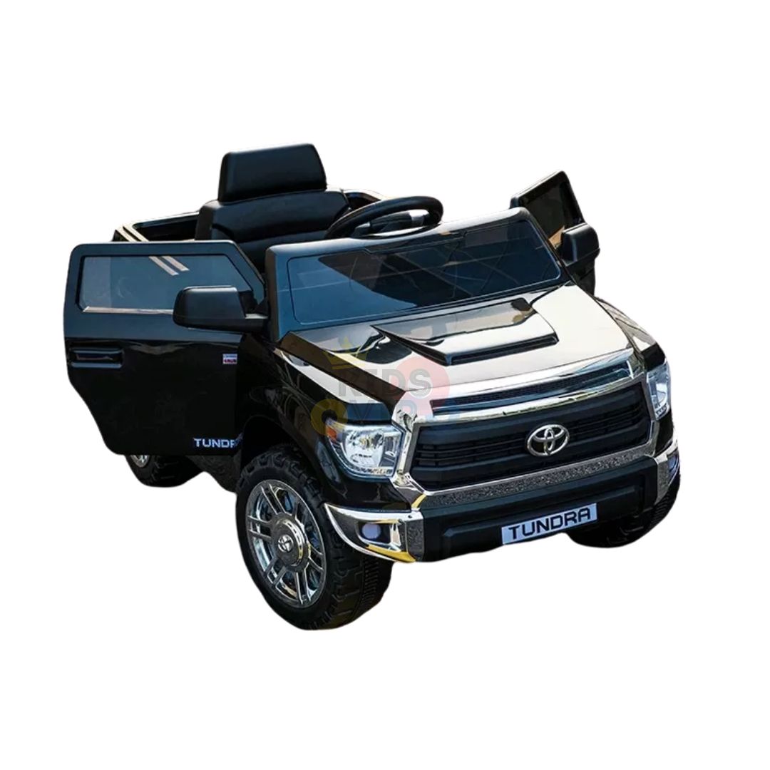 kids ride on car tundra 12 toyota 12v kidsvip black mini 1
