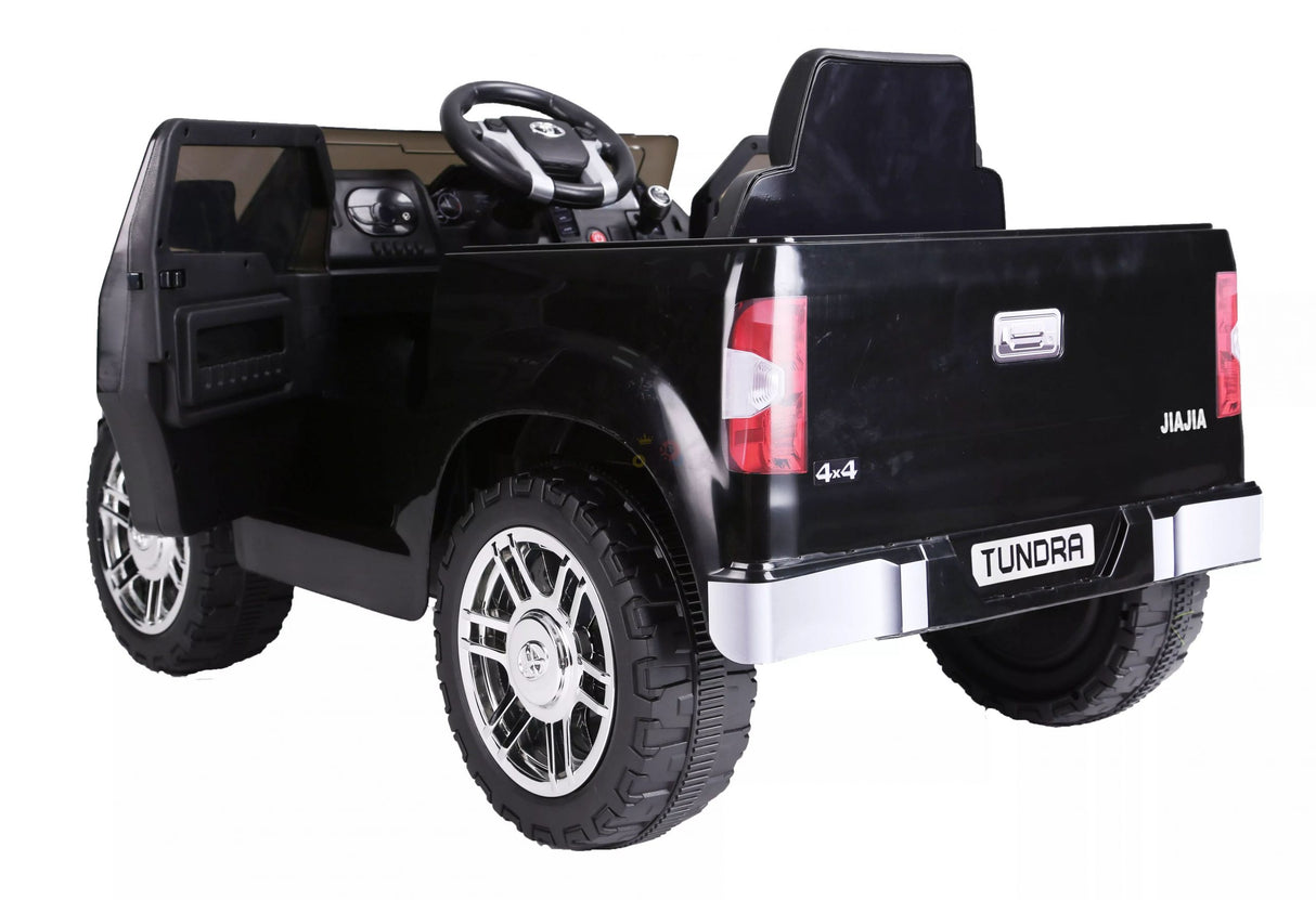 kids ride on car tundra 12 toyota 12v kidsvip black mini 3