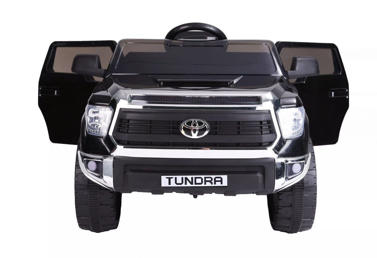 kids ride on car tundra 12 toyota 12v kidsvip black mini 6