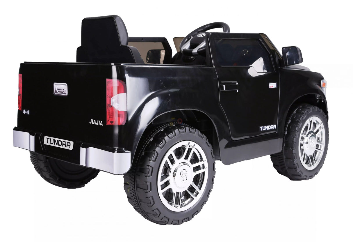 kids ride on car tundra 12 toyota 12v kidsvip black mini 9