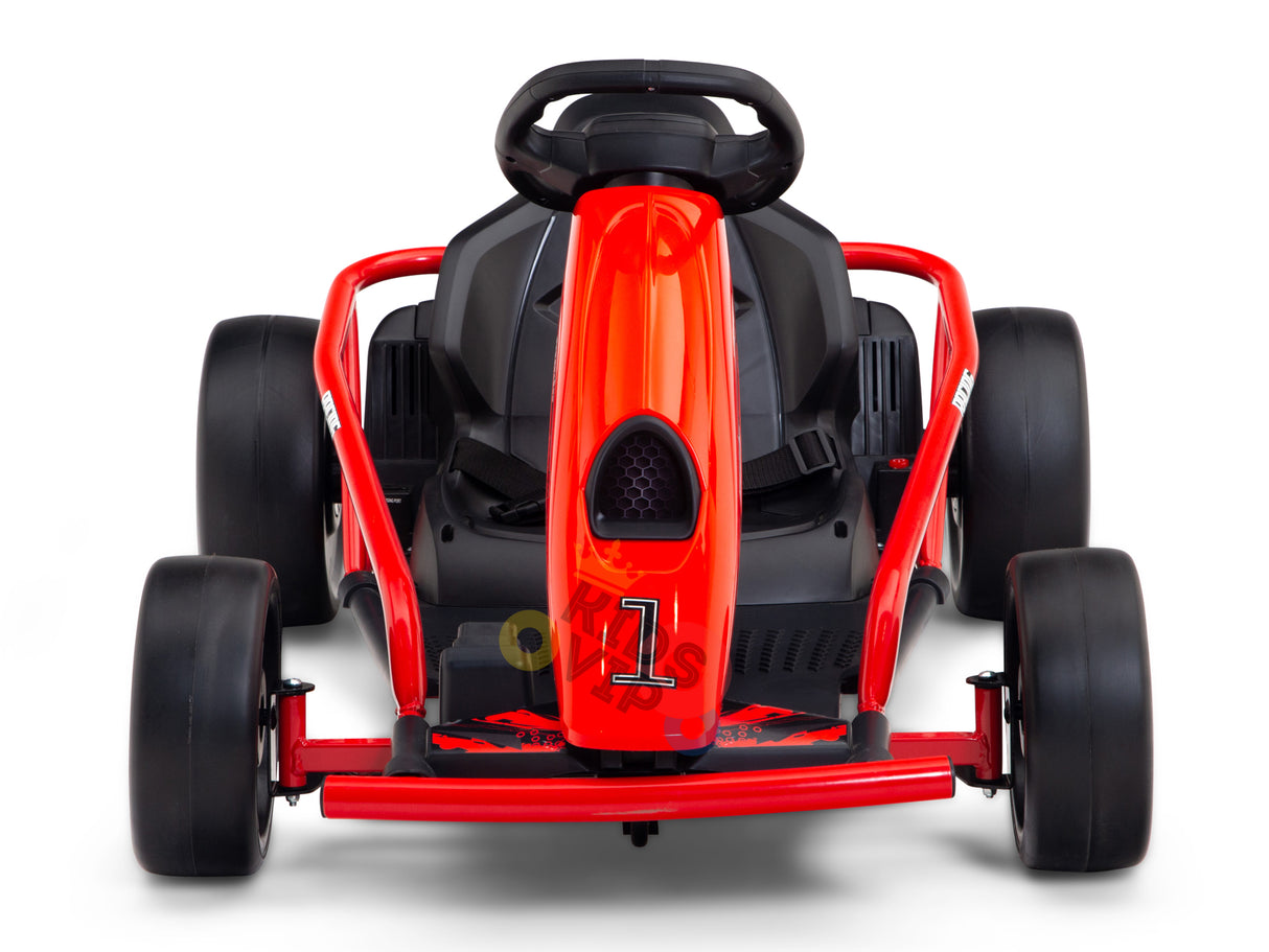 Red 24V Sport Challenger Drifting Go Kart