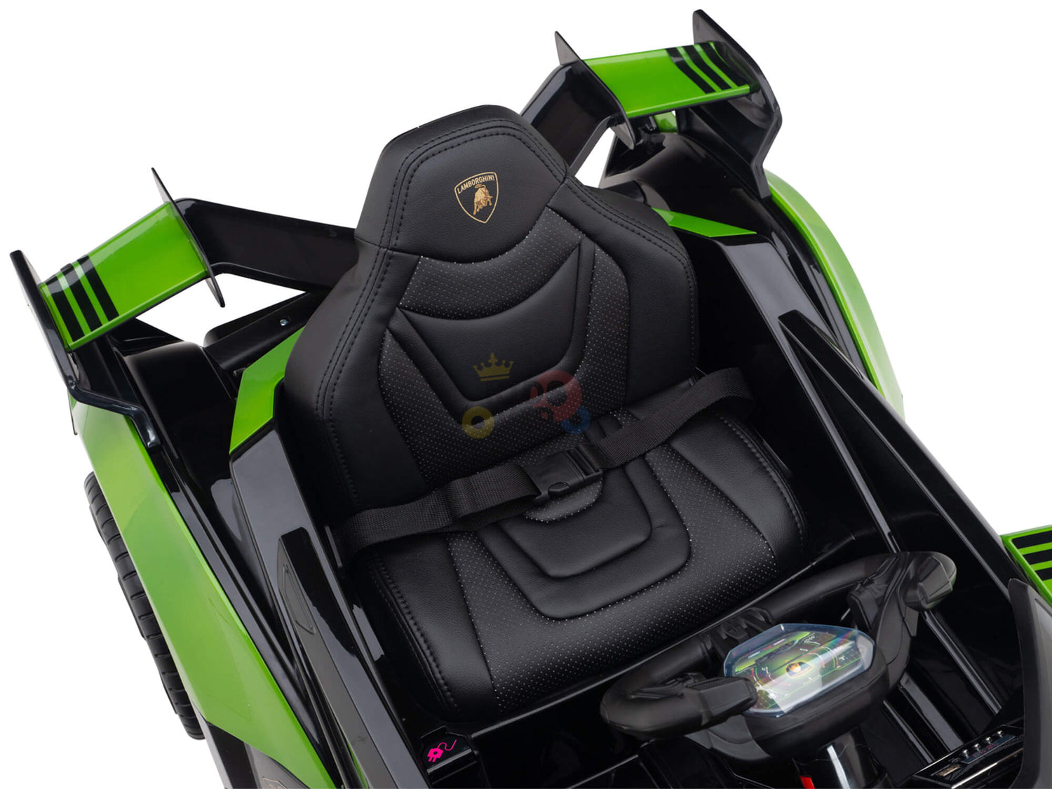 Green 12V Official Lamborghini Vision GT Kids Ride on car