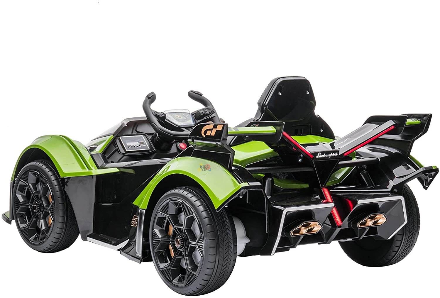 Green 12V Official Lamborghini Vision GT Kids Ride on car