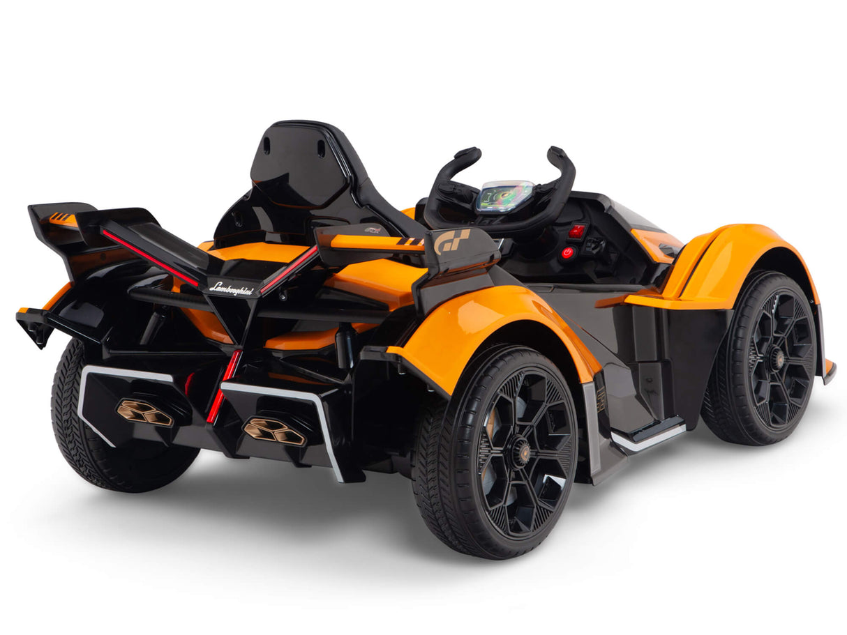 Orange 12V Official Lamborghini Vision GT Kids Ride on car