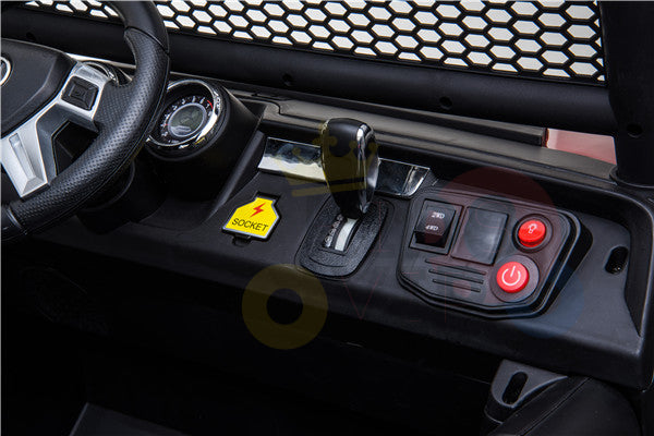 kidsvip mercedes unimog 24v ride on truck kids and toddlers army 2