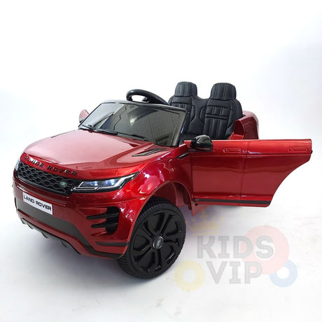 kidsvip range rover evoque 12v kids and toddlers ride on car painted red 4