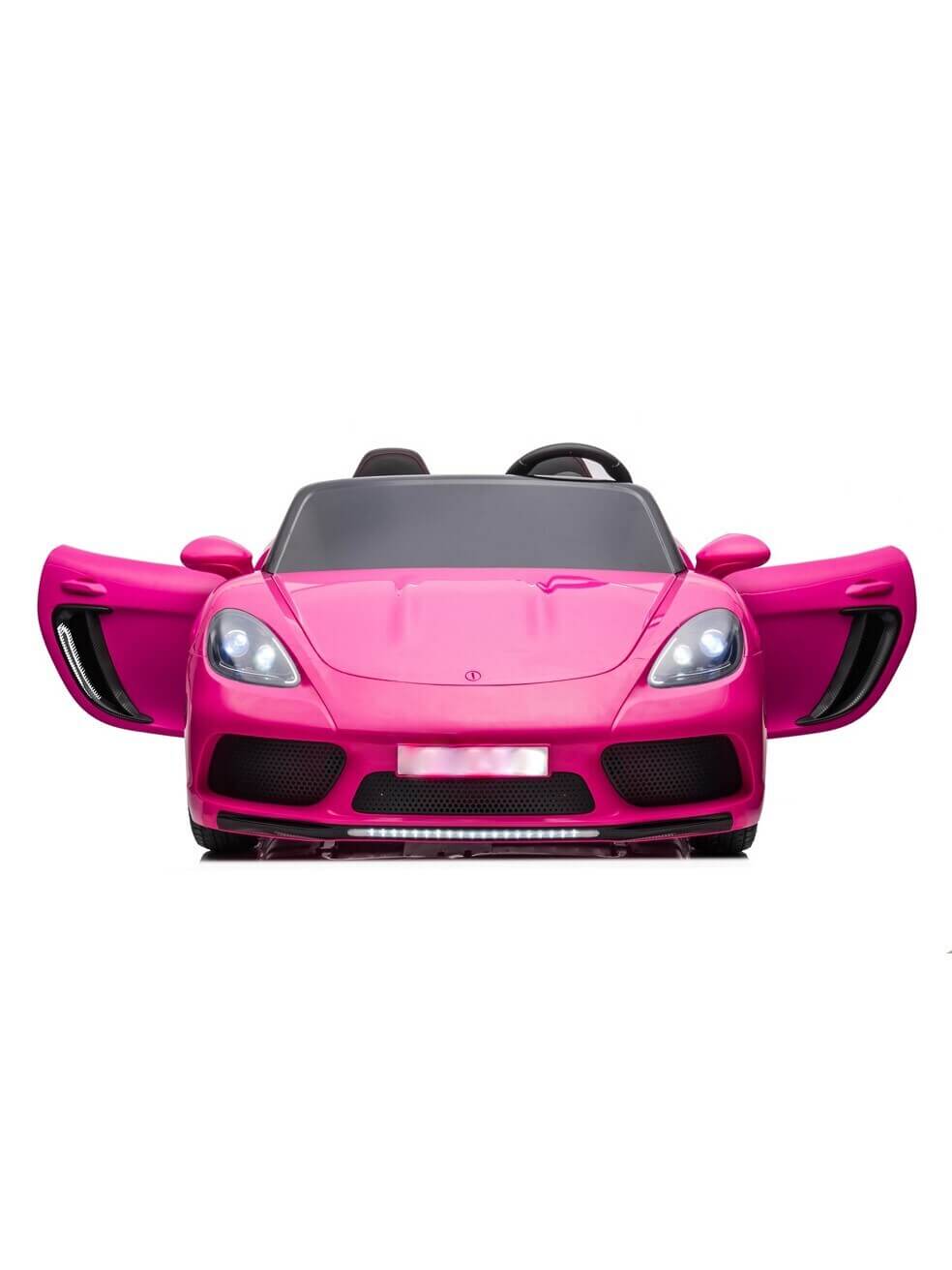 Pink XXL SuperSport Big Kids 2 Seater 24v Ride On Car,180W Brushless Motor&Real Wheels