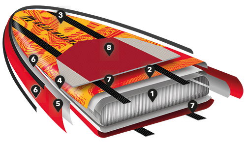 Aqua Marina RACE ELITE 14'0" Inflatable Paddle Board Racing SUP