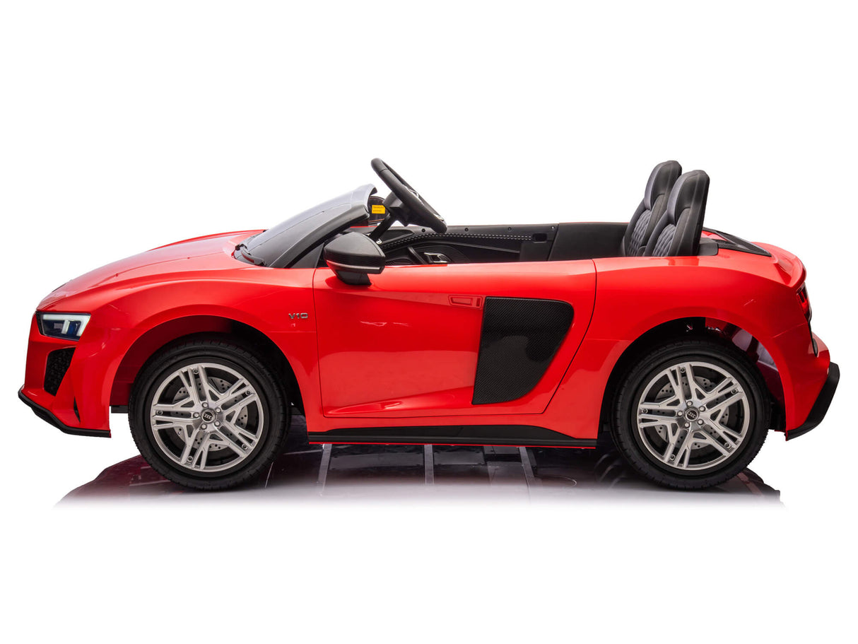 Red 24V/200W Giant Limited Edition Audi R8 Spyder 2 Seater Ride on Car