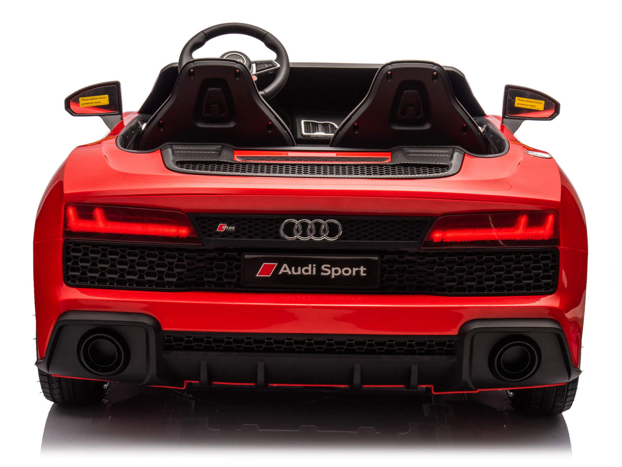 Red 24V/200W Giant Limited Edition Audi R8 Spyder 2 Seater Ride on Car