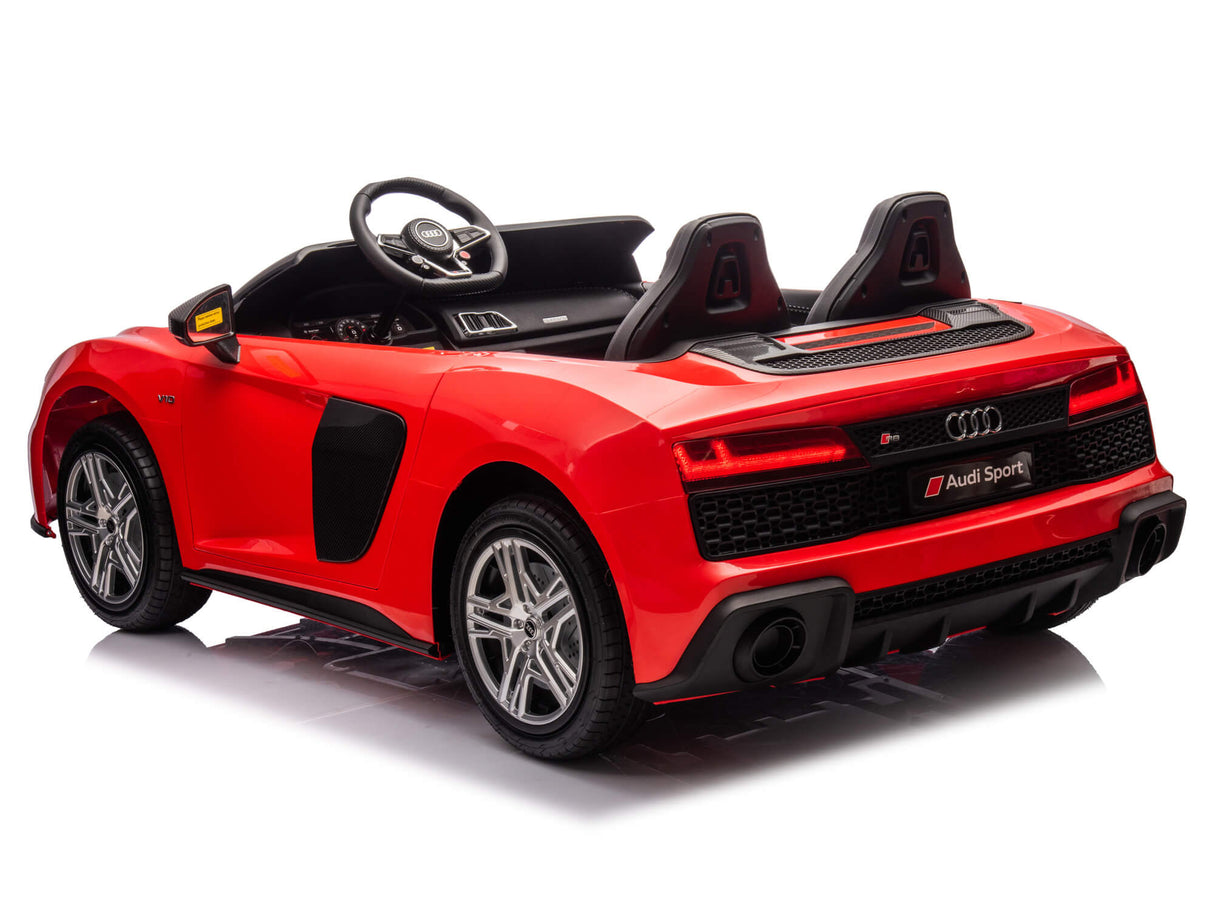 Red 24V/200W Giant Limited Edition Audi R8 Spyder 2 Seater Ride on Car