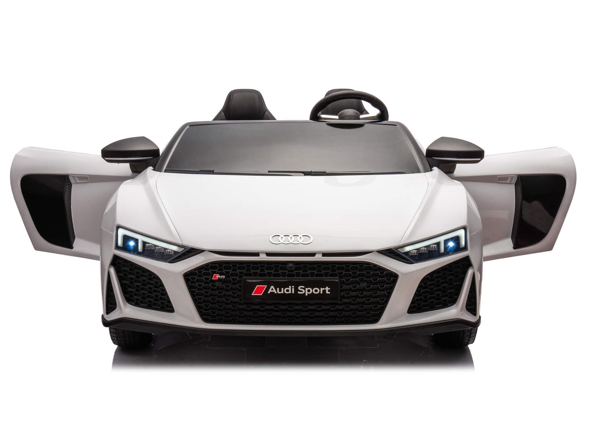 White 24V/200W Giant Limited Edition Audi R8 Spyder 2 Seater Ride on Car