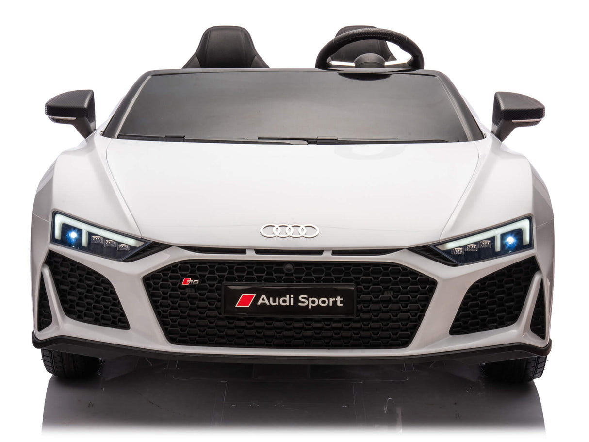 White 24V/200W Giant Limited Edition Audi R8 Spyder 2 Seater Ride on Car
