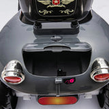 12V 35W Kids 3-Wheel Chopper-Style Cruiser Ride-On Motorcycle with LED Lights