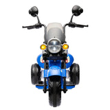 12V 35W Kids 3-Wheel Chopper-Style Cruiser Ride-On Motorcycle with LED Lights