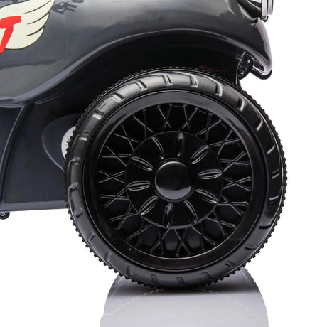 12V 35W Kids 3-Wheel Chopper-Style Cruiser Ride-On Motorcycle with LED Lights
