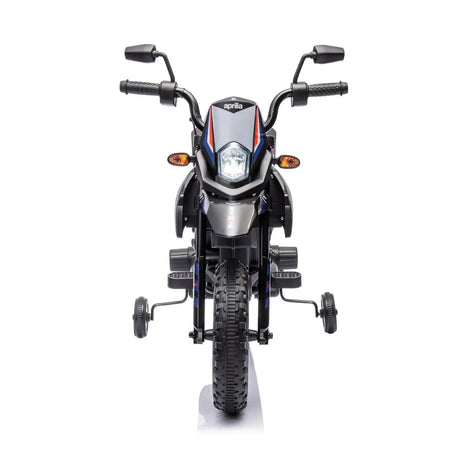 12V Kids Aprilia Ride-On Sport Edition Motorcycle with EVA Tires, LED Lights, Music