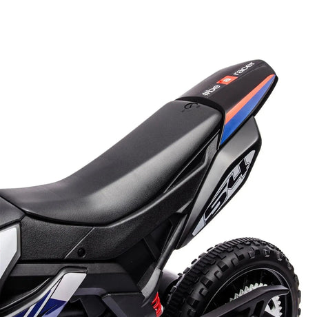 12V Kids Aprilia Ride-On Sport Edition Motorcycle with EVA Tires, LED Lights, Music
