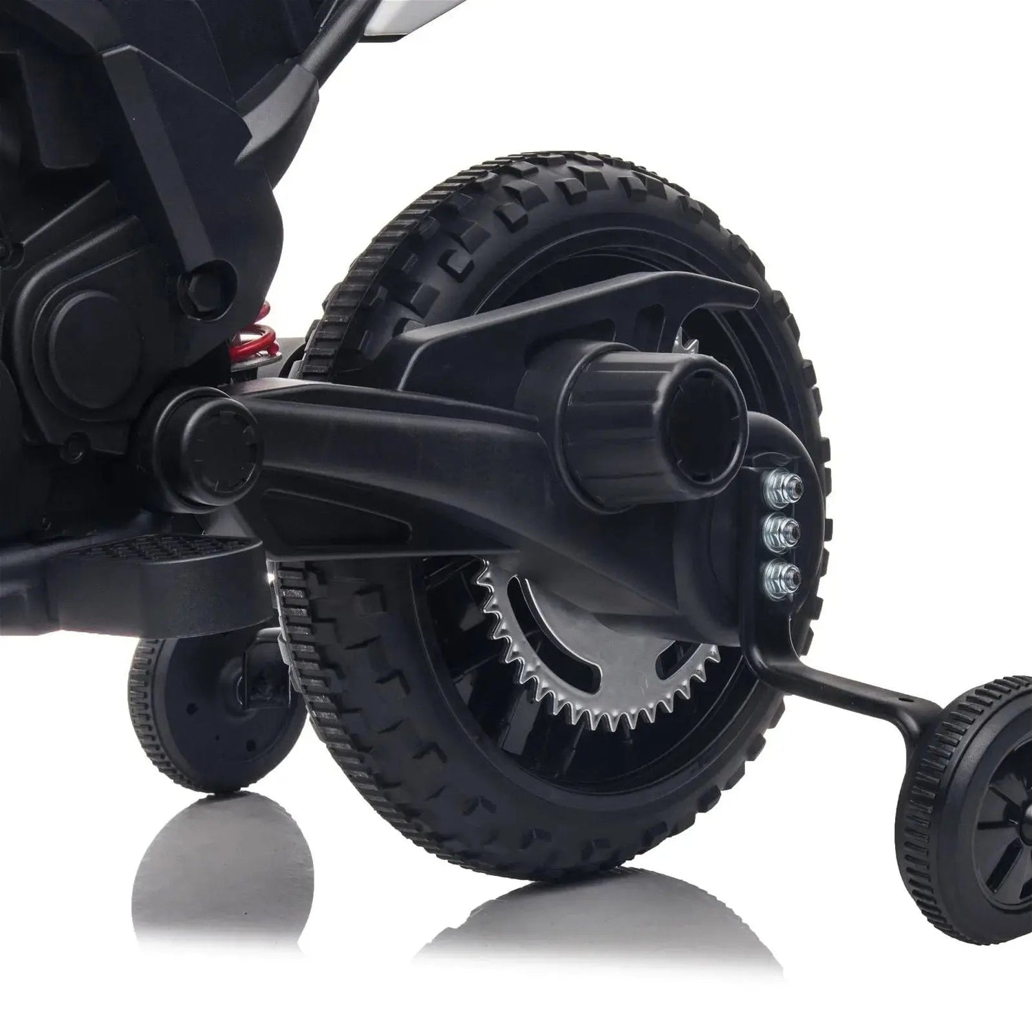 12V Kids Aprilia Ride-On Sport Edition Motorcycle with EVA Tires, LED Lights, Music