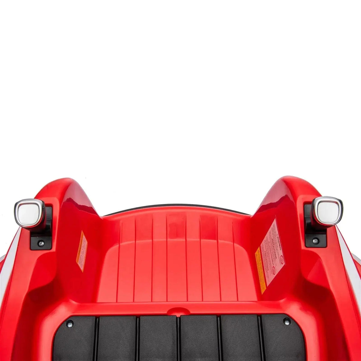 Red 12V 360° Spin Electric Rechargeable Ride-On Bumper Car with LED Lights, Music, Remote Control