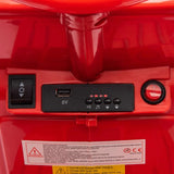 12V Vespa Electric Ride-On Scooter with LED Lights, Music