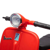 12V Vespa Electric Ride-On Scooter with LED Lights, Music