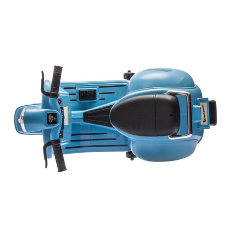 12V Vespa Electric Ride-On Scooter with LED Lights, Music
