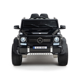 Black 12V Mercedes Benz Maybach G650s Kids 4X4 Ride on Car with Rubber Wheels, Remote