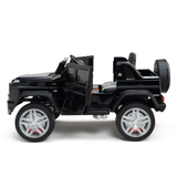 Black 12V Mercedes Benz Maybach G650s Kids 4X4 Ride on Car with Rubber Wheels, Remote