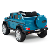 Blue 12V Mercedes Benz Maybach G650s Kids 4X4 Ride on Car with Rubber Wheels, Remote