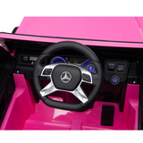 Pink 12V Mercedes Benz Maybach G650s Kids 4X4 Ride on Car with Rubber Wheels, Remote