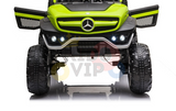 Green 12V/4X4 Official Mercedes Unimog Junior Ride On UTV, Remote Control